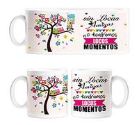 Diver Tazas Taza sin locas Amigas no tendriaos Locos Momentos - Cerámica