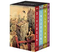 Divergent Aniversario 4 libros: Divergent, Insurgent, Allegiant, Four – Harper Collins