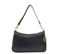 Divergent Retail DR558 Athens - Bolso bandolera de piel de cordero para mujer, correas dobles desmontables, bolsillo frontal deslizante, bolsillo trasero con cremallera, múltiples bolsillos interiores