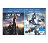 DIVERGENTE / INSURGENTE - Paquete de 2 Blu-ray+película digital HD doble función (ambas series divergentes Blu-ray+películas digitales HD juntas) Shailene Woodley, Kate Winslet, Theo James