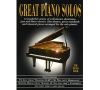 DIVERS AUTEURS Great Piano Solos - The Black Book (Tapa blanda)
