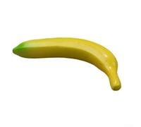 Diversa selección de frutas artificiales para elevar tu juego de decoración en casa o en espacios comerciales (plátano)