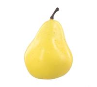 Diversa selección de frutas artificiales para iluminar tu espacio vital (pera amarilla)