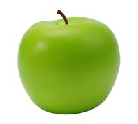Diversa selección de frutas artificiales realistas para tus necesidades de decoración, transforma tu espacio fácilmente (verde)