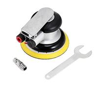 Diverse 5 Pulgadas 12000rpm ectric Máquina Pulidora de Automóviles Sin Vacío Superficie Mate Lijadora de Aire Neumática Máquina Rectificadora Herramienta de Cuidado de Pintura de Automóviles Robusta (