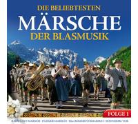 Diverse Interpreten - Die beliebtesten Märsche der Blasmusik; Flieger Marsch; Zauber der Montur; Castaldo Marsch; 92er Regimentsmarsch; Florentiner Marsch; Standschützen Marsch; Die Regimentskinder; Radetzky Marsch; Graf Zeppelin Marsch; Schneidig vor; Generalstabsmarsch;