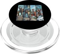 Diverse Warriors: Pintura vikinga Romana en Miniatura PopSockets PopGrip para MagSafe