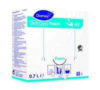 Diversey suave jabón añadiendo algo de care espuma H2 700 ml dispensador de jabón líquido, agradable espuma, con cuidado y con la piel