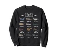 Diversidad de Especies de focas Sudadera