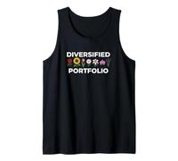 Diversificado Portafolio Flores Jardinería Humor Floral Camiseta sin Mangas