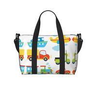 Diversified - Bolsas de viaje para mujer, duraderas, bolsas de viaje para gimnasio, viajes nocturnos, color negro, talla única