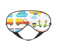 Diversified Transportation Printing versátil Rest Helper, máscara suave para dormir de doble cara para yoga, camping, máscara de ojos suave para dormir