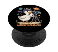 Diversión Amateur Principiante Niños Astrofotógrafo Astrofotografía PopSockets PopGrip Adhesivo