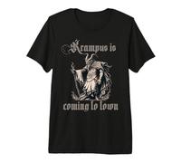 Diversión aterradora de Navidad Horror bajo el árbol de Camiseta Premium