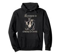 Diversión aterradora de Navidad Horror bajo el árbol de Sudadera con Capucha