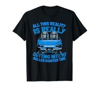 Diversión Atracciones Temático Parque - Montaña Rusa Camiseta