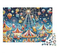 Diversión Carnaval Nocturno Rompecabezas 1000 Piezas Cartón Reciclado para Toda La Familia Regalo Cumpleaños para Decorar Oferta Mejor Regalo 38x26cm/1000pcs