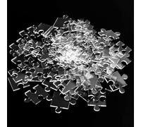 Diversión, Clear Impossible Puzzle - Set de Rompecabezas acrílico sensorial | Mente Rompecabezas Transparente | Puzzle Transparente Imposible | un Rompecabezas para el Estudiante