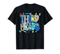 Diversión Colorida para Apreciar a los Maestros de Tercero Camiseta gráfica económica
