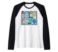 Diversión Colorida para Apreciar a los Maestros de Tercero Camiseta Manga Raglan