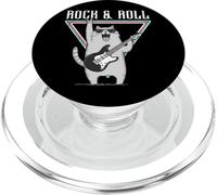 Diversión con la Guitarra Rock & Roll Cat PopSockets PopGrip para MagSafe