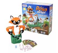 Diversión con zorros: juego de mesa con instrucciones en húngaro.