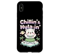 Diversión de Oso Chillin' & Hula-in' Carcasa para iPhone XS MAX