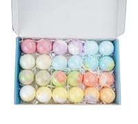 Diversión en el baño con 24 figuras sorpresa que produce una rica espuma y un emocionante juguete para la familia de juegos de baño de bebés