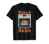 Diversión en el Horno de Pavo Wake & Bake de Acción de Gracias Camiseta