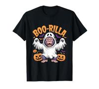 Diversión Fantasma de Primates Boo-Rilla Camiseta