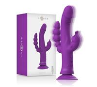 Intense Toys Casanova Vibrador Rabbit Silicona Triple Motor Morado