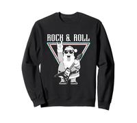Diversión navideña con la Guitarra de Papá Noel Rock & Roll Sudadera