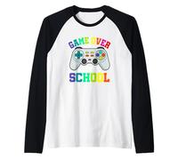 Diversión para jugadores de regreso a la escuela Camiseta Manga Raglan
