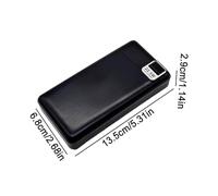 Diversion Safe Power Bank, Secret Dorm Room Safe, Storage Compartment Box, Anti-Theft Hidden Container for Travel, Offices, Apartment, or Home Security, 5.31x2.68x1.14 inches
