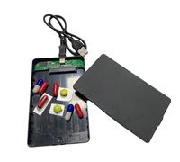 Diversión Segura, Invisible Pero Elegante, 12x7.5x1cm, contenedor de Almacenamiento Oculto, Estuche de Dinero Secreto, escondite de Seguridad discreta, para Objetos de, Joyas, Llaves de automóvi