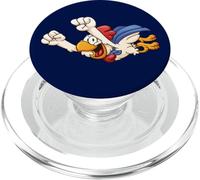 Diversión Super Flying Chicken Funny Granja Regalo Aves de Corral Niños PopSockets PopGrip para MagSafe