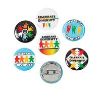 Diversity Mini Buttons 48 Pieces Educational And Learning Activities For Kids