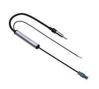 Diversity Radio Antenna Fakra Adapter Antena De Radio del Mercado De Accesorios Estéreo Aéreo del Vehículo Adaptador De Amplificado Compatible con A.U.D.I A4, S4 | Varón De Fakra A Enchufe Macho DIN