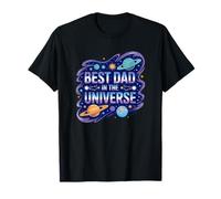 DIVERSO DÍA del Padre Mejor PAPÁ del Universo Camiseta