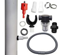 Diversor de barril de lluvia - PVC de goma 50 cm | Roof Diverter, Rainwater Collector | Avoid Clogging Easily Connects Your Existing Rain Barrel to Downspout Diverters System for Garden and Outdoor