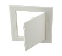 Diversos casos de uso de la cubierta blanca del puerto de inspección del ABS Funcionalidad inconsútil en múltiples ajustes (150x150mm)