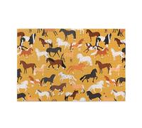 Diversos Tipos de Caballos, Rompecabezas de 1000 Piezas, Rompecabezas de Madera para Toda la Familia, decoración de Pared para Adultos y Adolescentes.