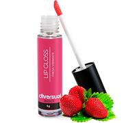 Diversual Lip Gloss, Fresa Vibrante, Afrodisíaco, Sexo Oral, Efecto Hidratante, Brillo Labial (6 g)