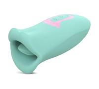 Diversual Marilyn, Vibrador, Estimulación de Clítoris, Recargable USB, 10 modos de vibración, Silicona y ABS (Azul)