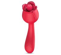 Diversual Skarlet, Vibrador Punto G, Estimulación de Clítoris, Recargable USB, 10 modos de vibración, Silicona y ABS (Cereza)