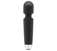 Diversual Victoria, Vibrador, Estimulación de Clítoris, Ultra Silencioso, Recargable USB, 8 Intensidades, 10 Modos de Vibración, Cabezal Flexible, Silicona, Suave, Sumergible (Negro)