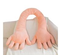 Divertida Almohada De Mano De Lana - Cojín De Almohada De Brazo Largo, Felpa Suave En Forma De Palma | Almohadas Para Dormir De Lado Para Usar En Su Sofá O Aplicaciones Amplias Como En La Cama, El Aut