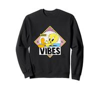 Divertida animación de Dibujos Animados Tweety Pie 'Good Vibes' PAPL585 Sudadera