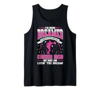 Divertida Animadora papá Padre animar papá Que Nunca he soñado Camiseta sin Mangas