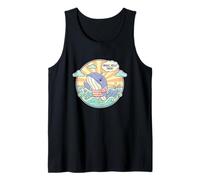 Divertida Ballena Hello There Cute Ocean Creature Lover Fan Camiseta sin Mangas